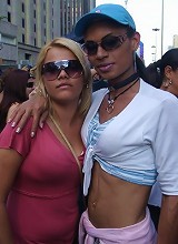 Hot Trannies At The Gay Parade In Sao Paulo 2008